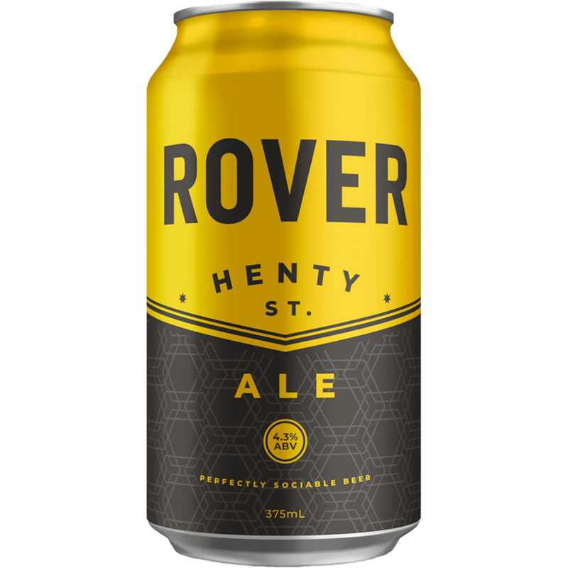 ROVER HENTY ST ALE CANS