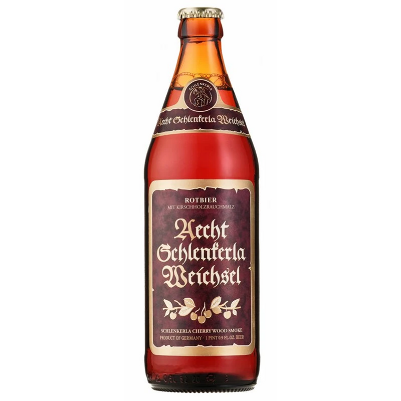 SCHLENKERLA WEICHSEL ROTBIER RED LAGER BOTTLES