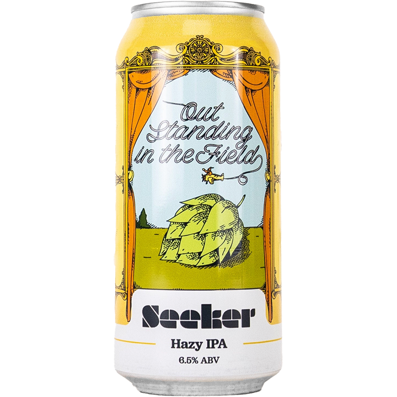 SEEKER OUT STANDING IN THE FIELD HAZY IPA CAN