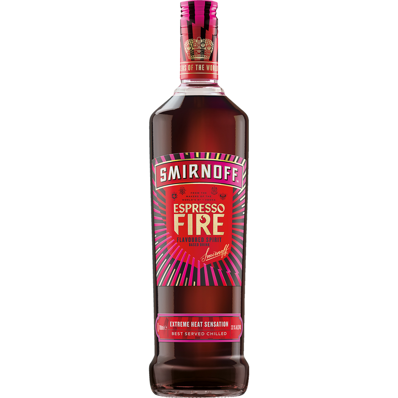 SMIRNOFF ESPRESSO FIRE 700ML