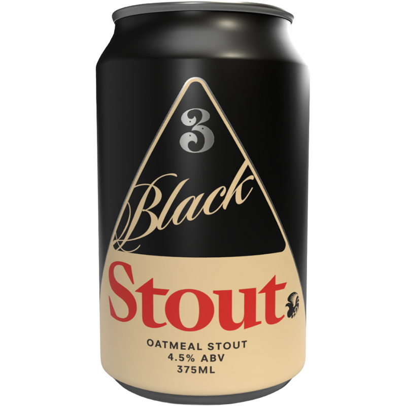 3 RAVENS BLACK OATMEAL STOUT CAN