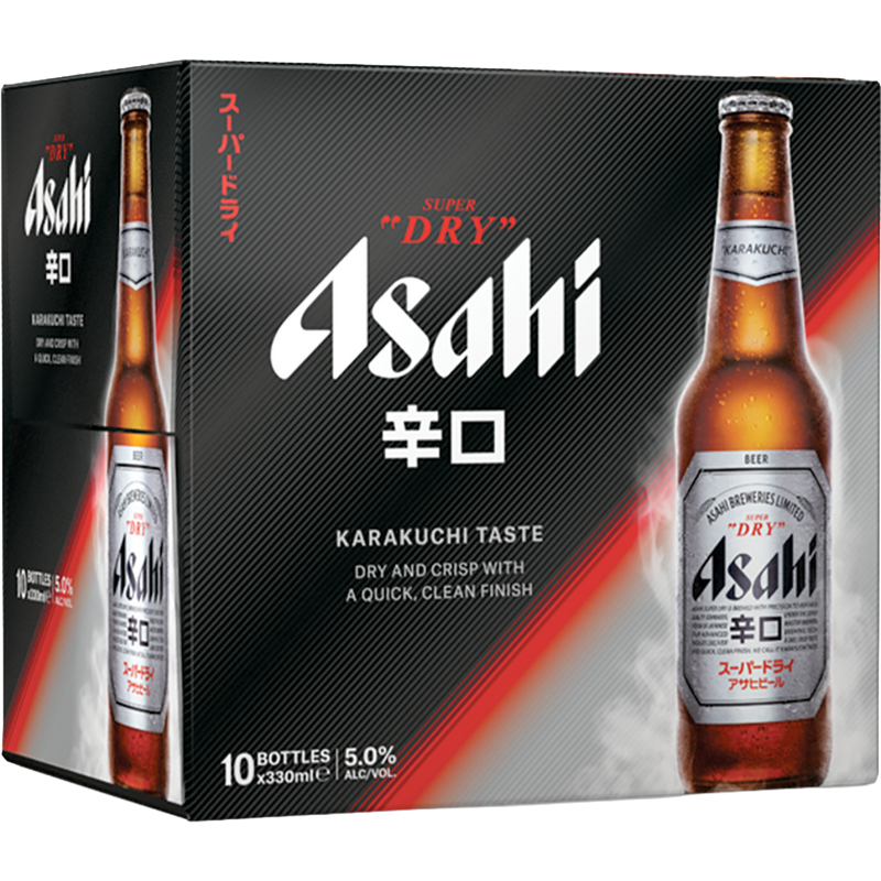 ASAHI SUPER DRY 10 PACK