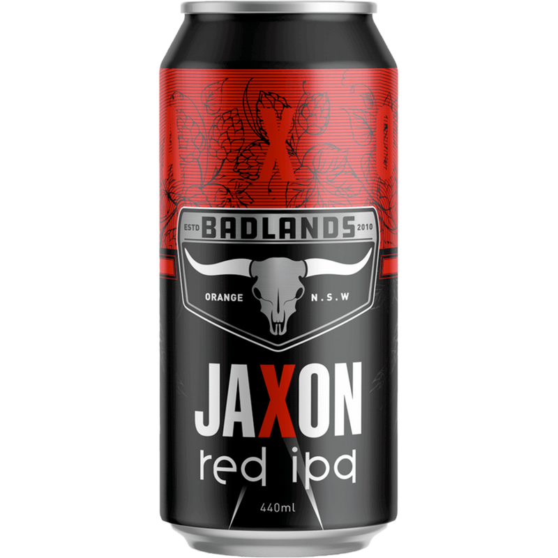 BADLANDS JAXON RED IPA CAN