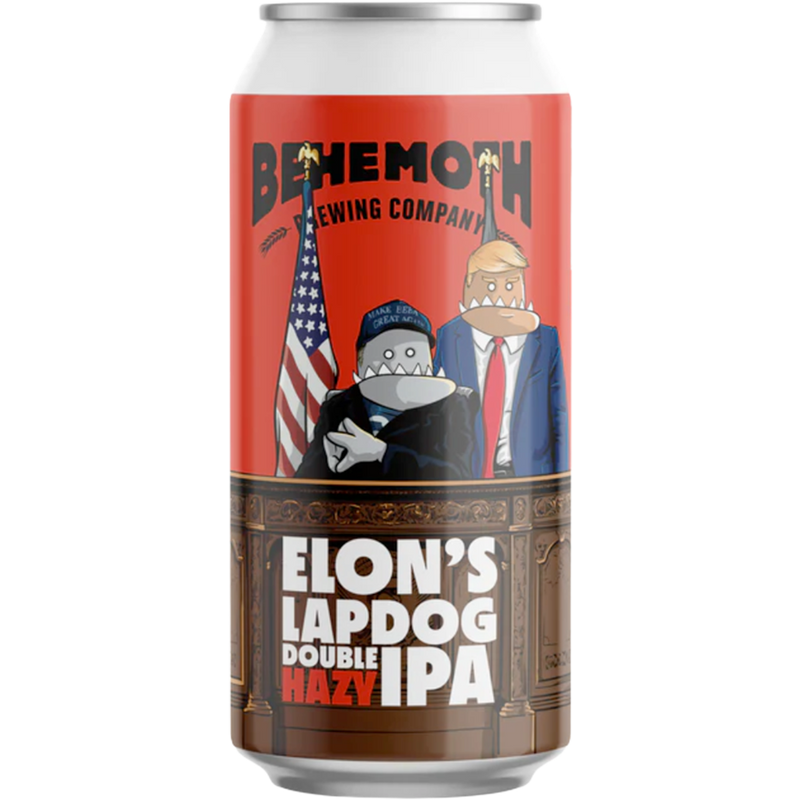 BEHEMOTH ELON'S LAPDOG DBL HAZY IPA CAN
