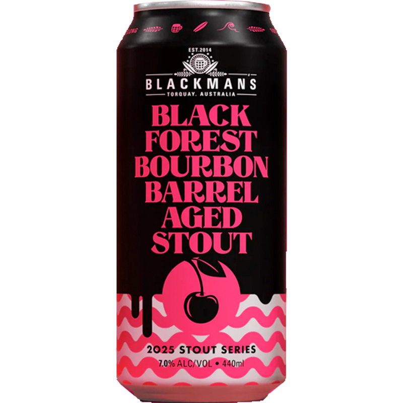 BLACKMAN'S BLACK FOREST BBA STOUT CAN