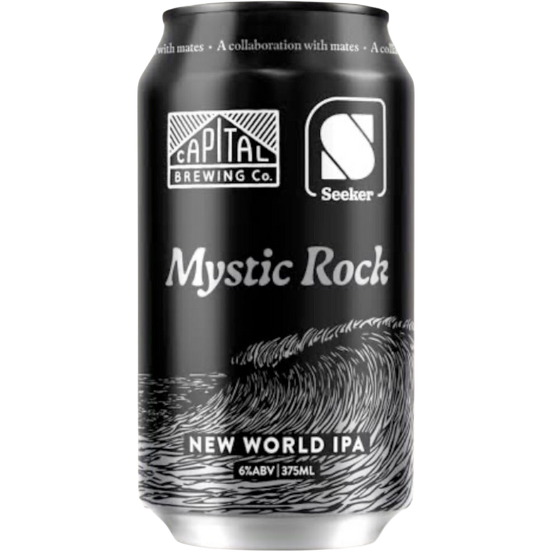 CAPITAL MYSTIC ROCK NEW WORLD IPA CANS