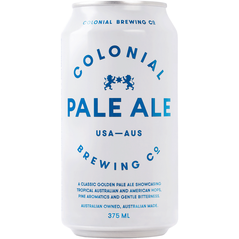 COLONIAL PALE ALE CANS