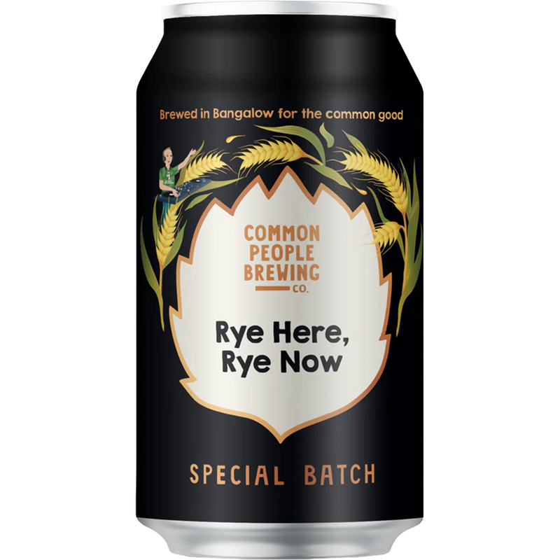 COMMON PEOPLE BREWING RYE HERE, RYE NOW