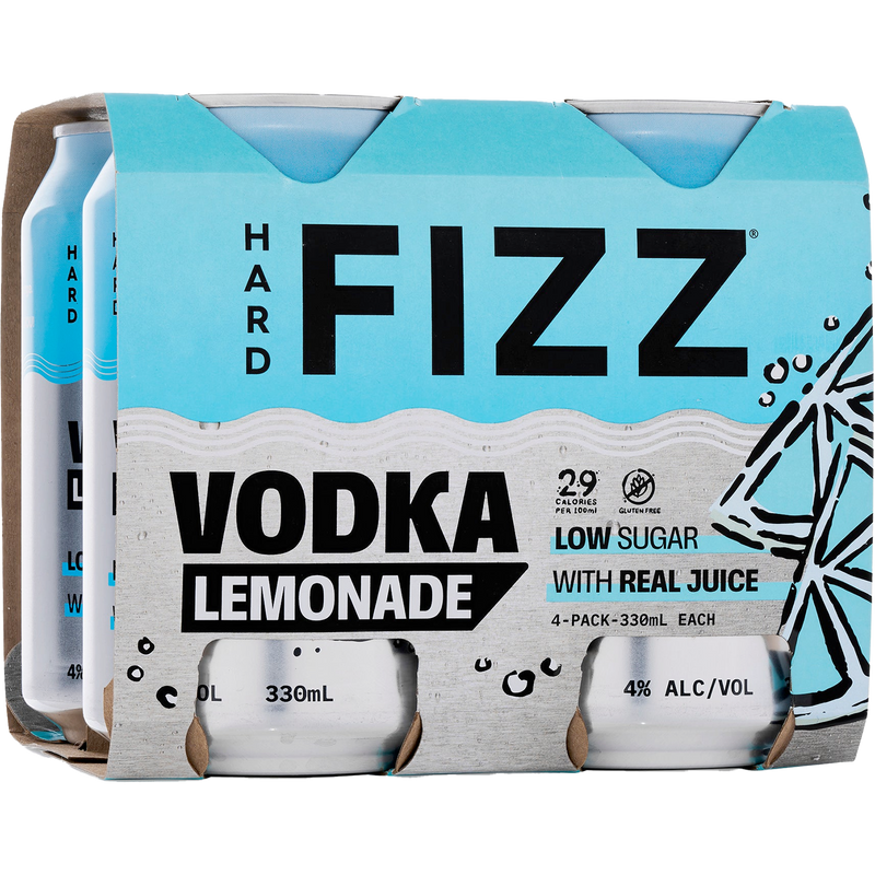 HARD FIZZ VODKA LEMONADE  CANS