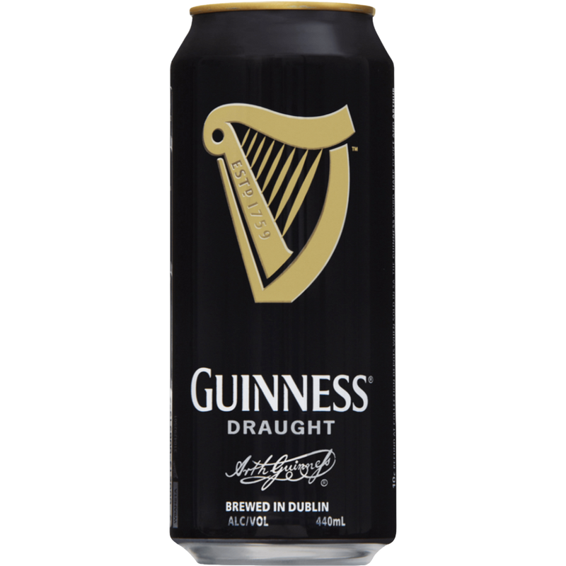 IMPORTED IRISH GUINNESS 440mL CANS
