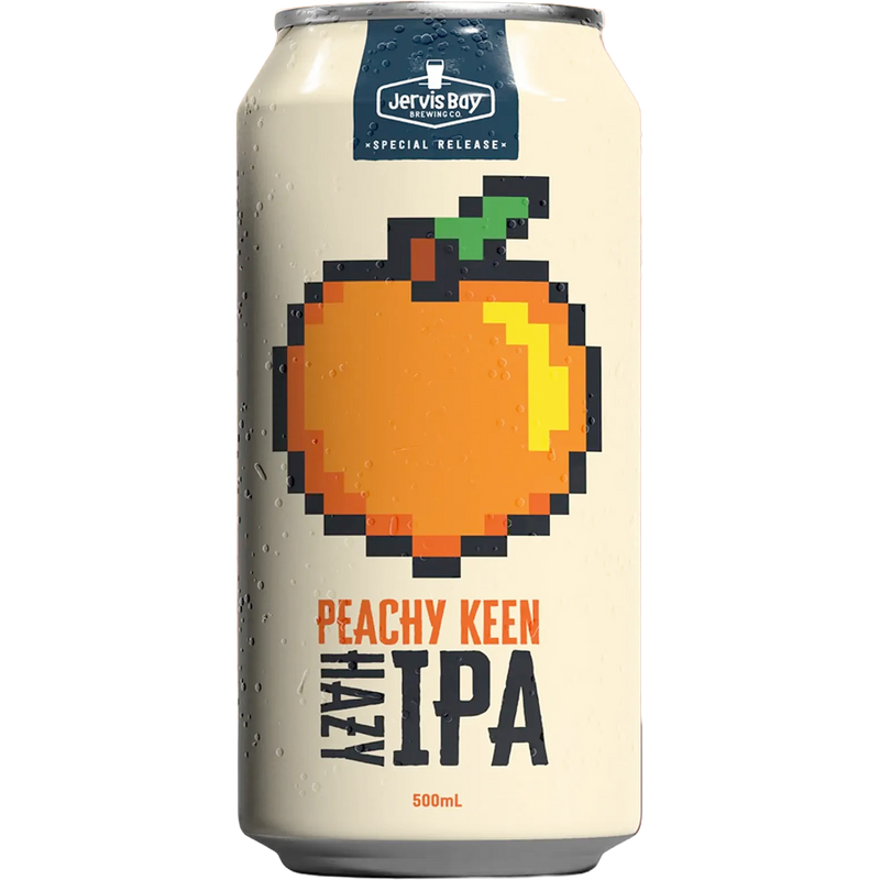 JERVIS BAY PEACHY KEEN HAZY IPA CAN