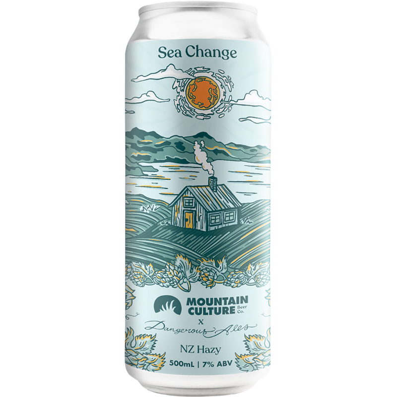 MOUNTAIN CULTURE X DANGEROUS ALES SEA CHANGE NZ HAZY CAN