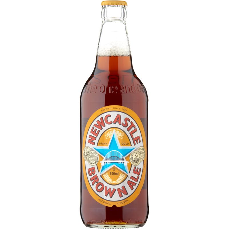 NEWCASTLE BOWN ALE BOTTLES