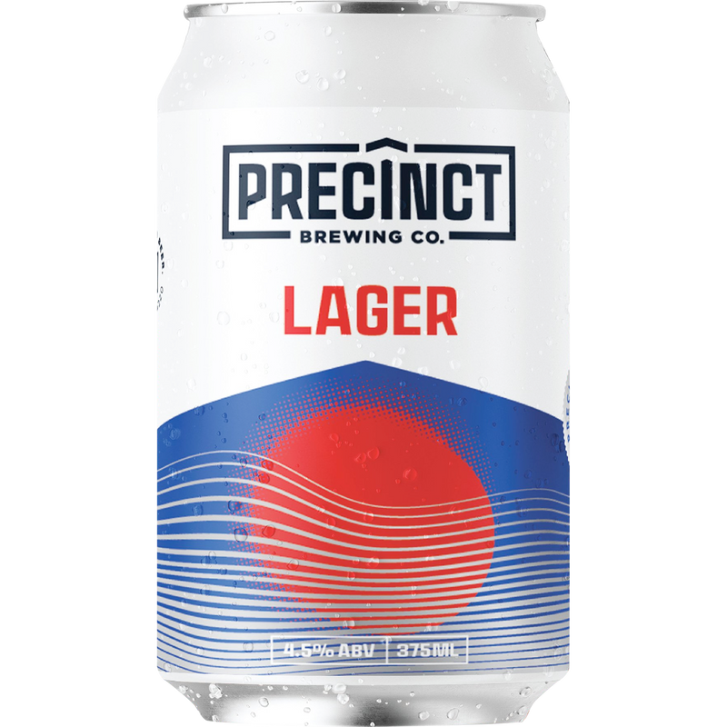 PRECINCT LAGER CAN