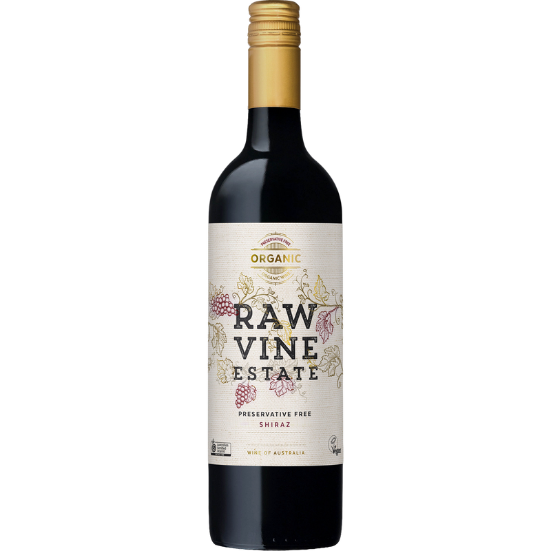 RAW VINE ORGANIC PF SHIRAZ