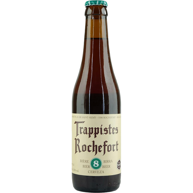 ROCHEFORT 8 BELGIAN DARK STRONG ALE BOTTLES