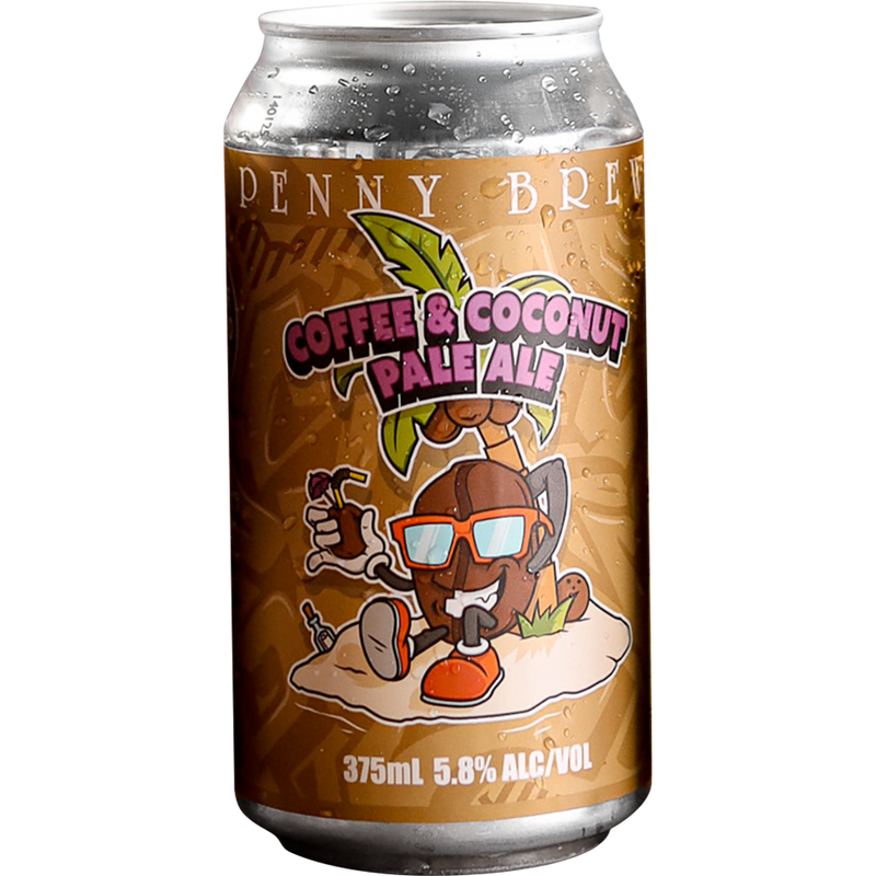 RUSTY PENNY COFFEE COCONUT PALE ALE CAN