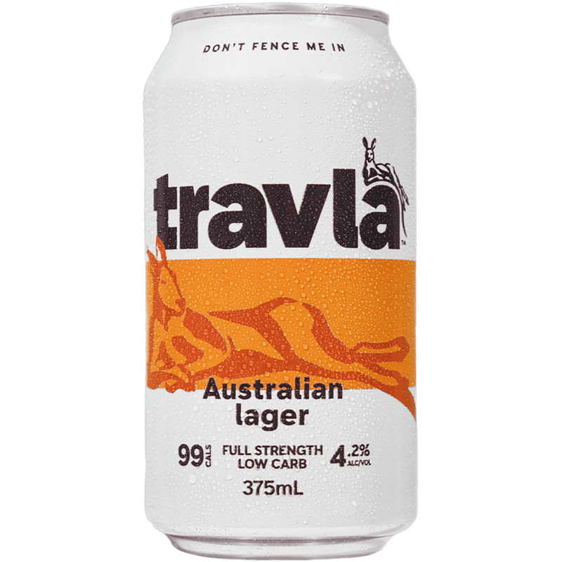 TRAVLA FULL STRENGTH LOW CARB CAN