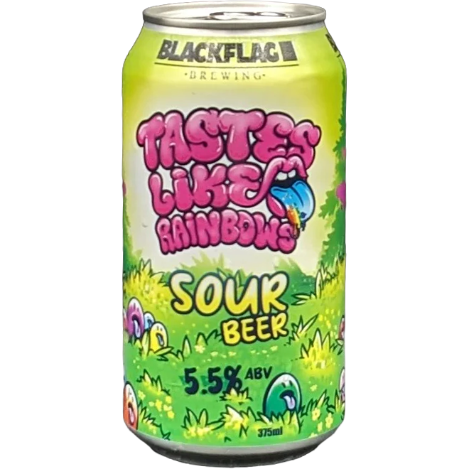 BLACK FLAG TASTES LIKE RAINBOWS SOUR
