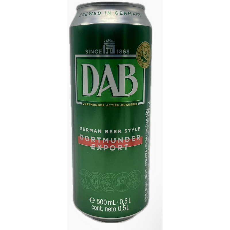 DAB EXPORT LAGER CANS
