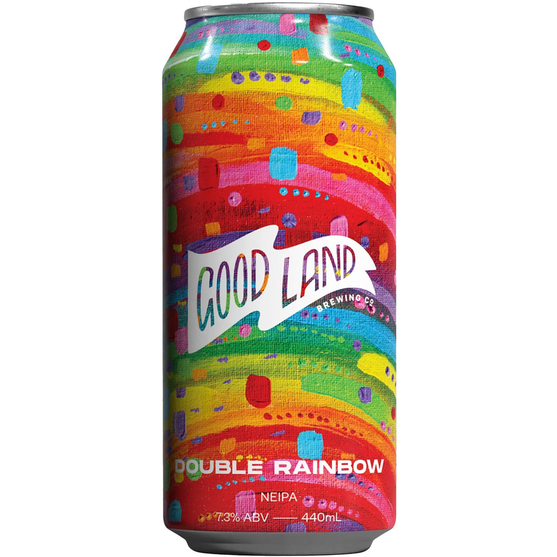 GOOD LAND DOUBLE RAINBOW NEIPA CANS