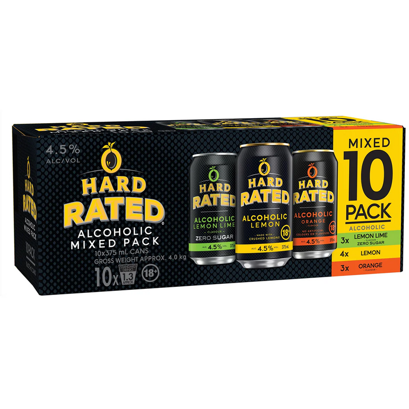 HARD RATED MIXED 10PK