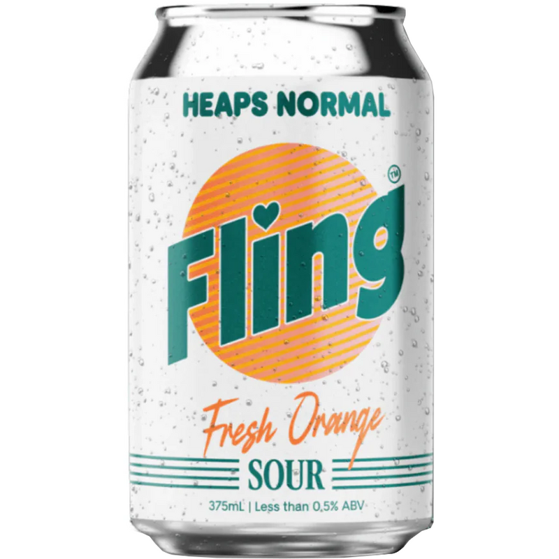 HEAPS NORMAL NON ALC FLING FRESH ORANGE SOUR CAN