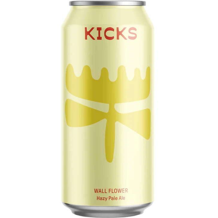 KICKS WALL FLOWER HAZY PALE ALE CANS