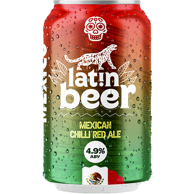 LATIN BEER MEXICAN CHILLI ALE CANS