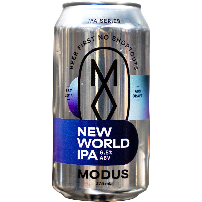 MODUS NEW WORLD IPA CANS