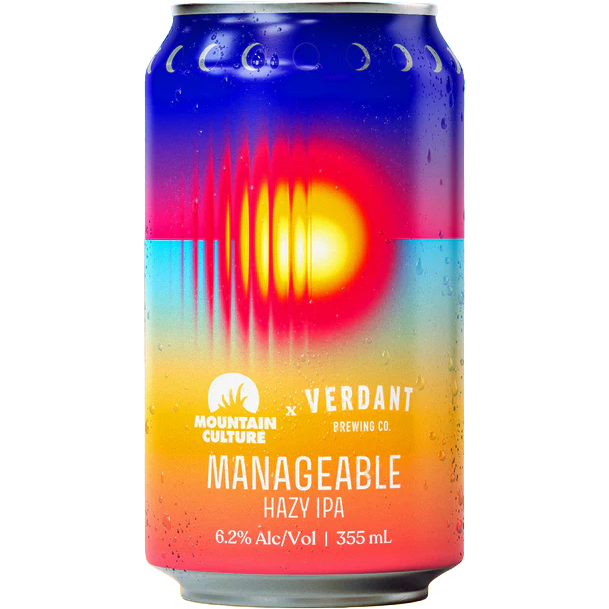MOUNTAIN CULTURE X VERDANT MANAGEABLE HAZY IPA CANS