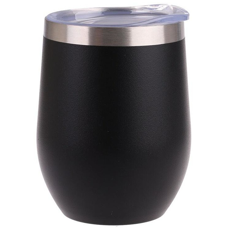 OASIS STAINLESS STEEL WINE TUMBLER BLACK