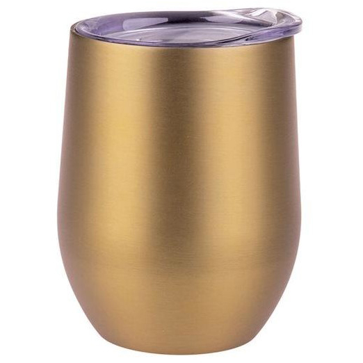 OASIS STAINLESS STEEL WINE TUMBLER CHAMPAGNE GOLD