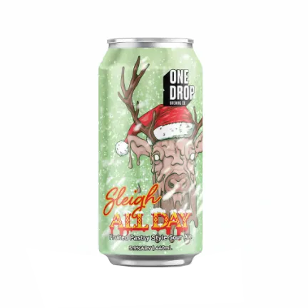ONE DROP SLEIGH ALL DAY FRUITED SOUR CANS