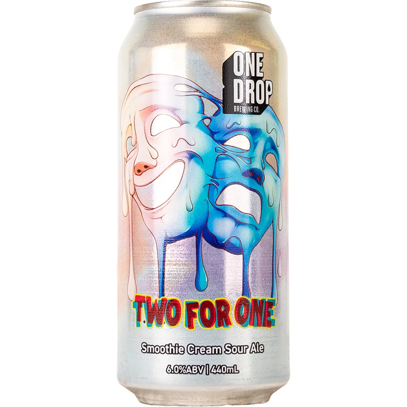 ONE DROP TWO FOR ONE SMOOTHIE CREAM SOUR CAN