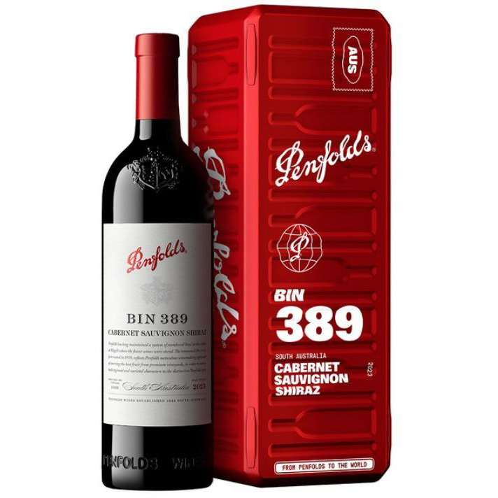 PENFOLDS BIN389 2023 GIFT BOX METAL TIN