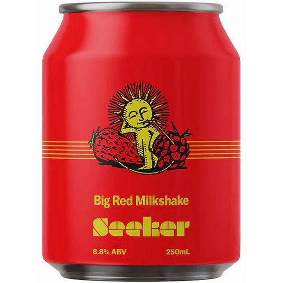 SEEKER BIG RED MILKSHAKE CANS