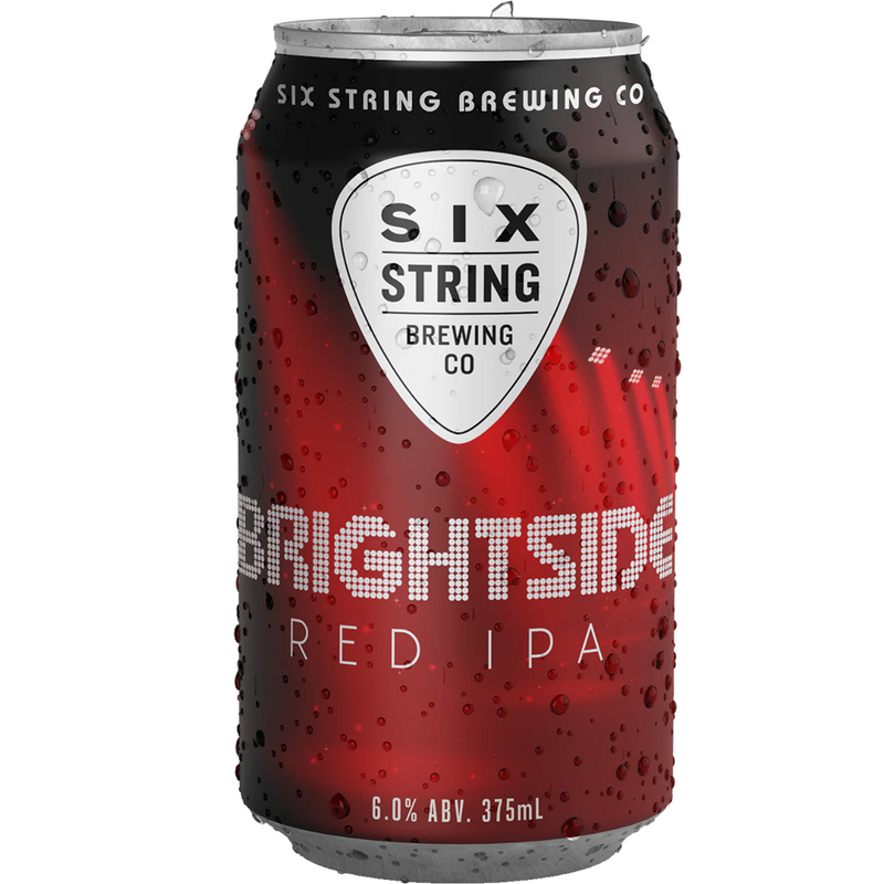 SIX STRING BRIGHTSIDE RED IPA CANS