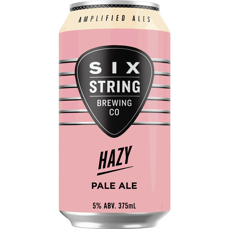 SIX STRING HAZY PALE ALE CANS