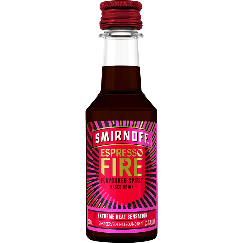 SMIRNOFF ESPRESSO FIRE MINI 50ML