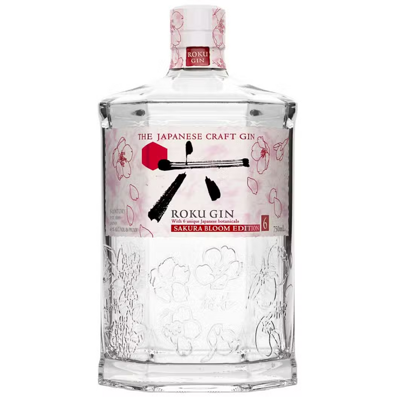 SUNTORY ROKU GIN SAKURA BLOOM EDITION 700ML