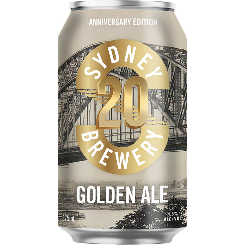 SYDNEY BREWERY ANNIVERSARY EDITION GOLDEN ALE CAN