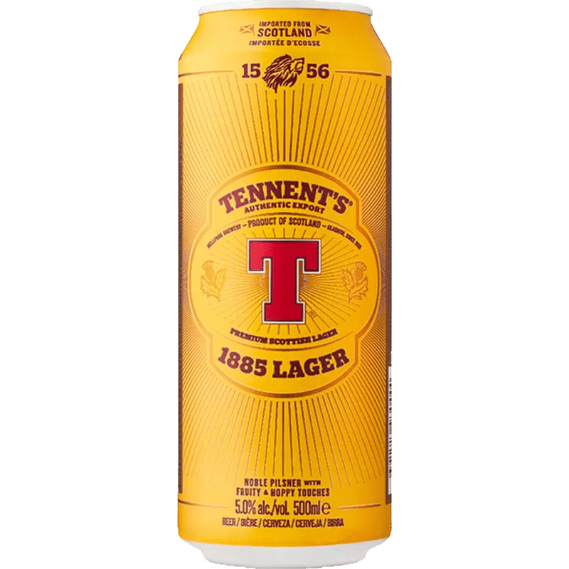 TENNENTS LAGER CANS