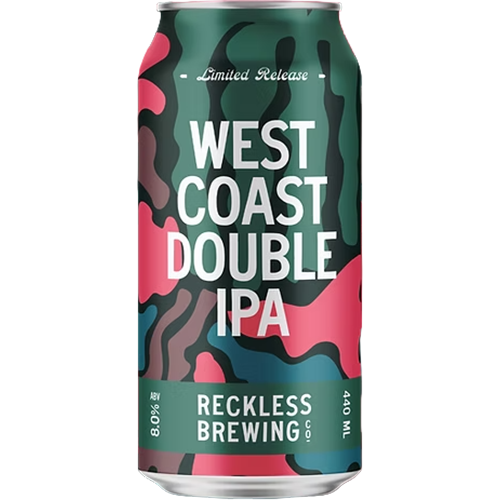 RECKLESS WEST COAST DOUBLE IPA CANS