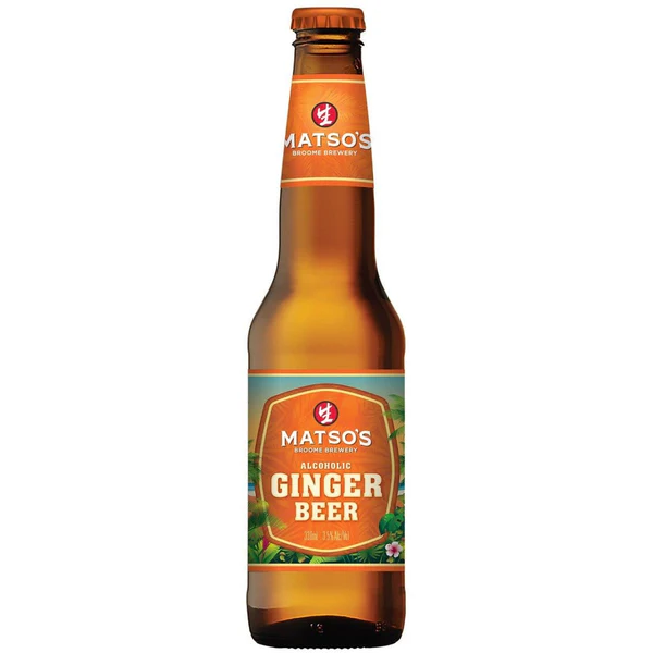 MATSOS ALCOHOLIC GINGER BEER BOTTLES