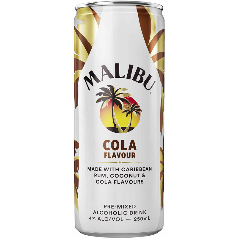MALIBU & COLA CAN