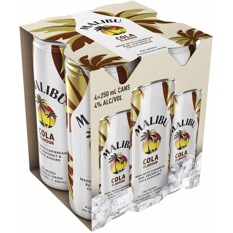 MALIBU & COLA CAN